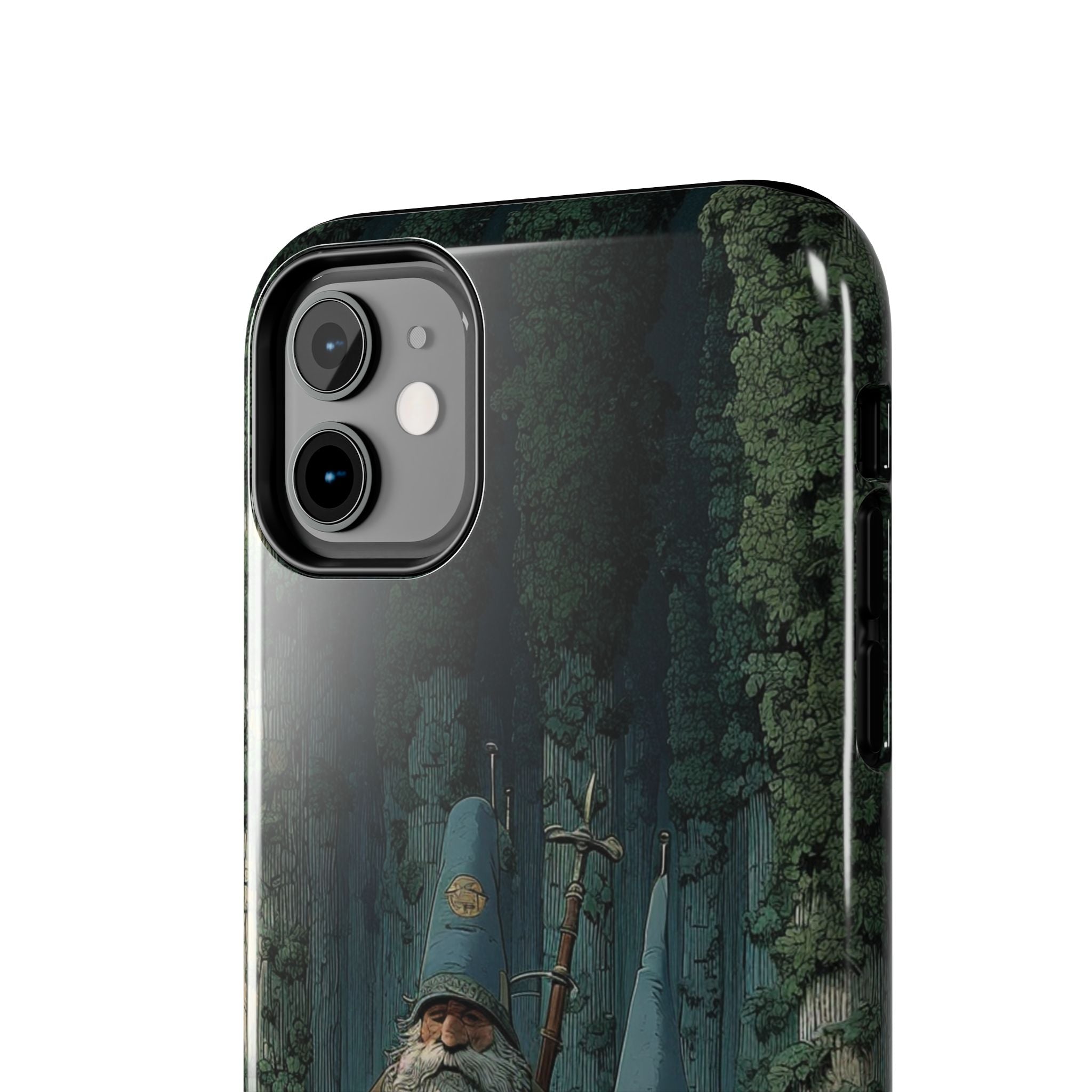 Gnome Forest Tough Phone Case — Woodland Gnomes with Fox Companions