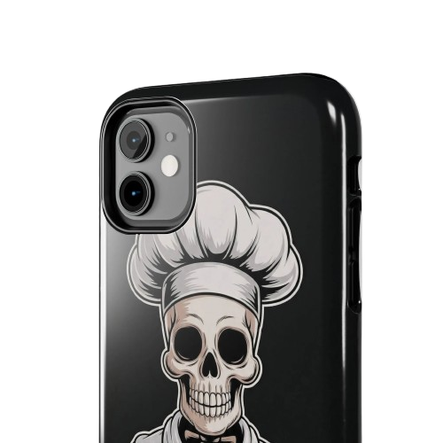 Chef Skull Phone Case — Taco Platter Tough Phone Case