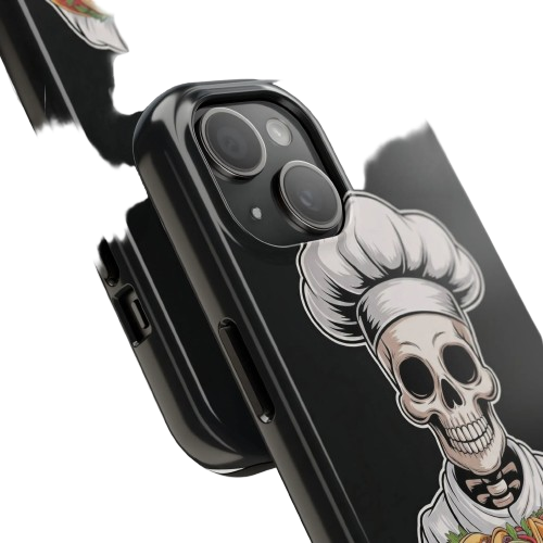 Chef Skull Phone Case — Taco Platter Tough Phone Case